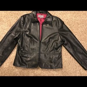Ann Taylor leather jacket